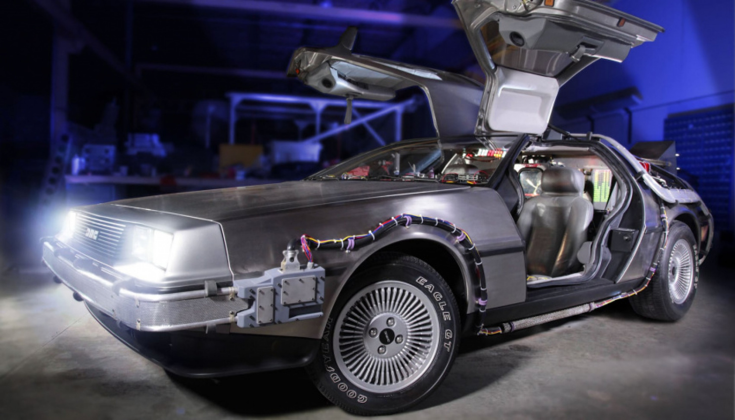 autos, cars, delorean, news, this is heavy duty, doc! electrified delorean teased, expected this year