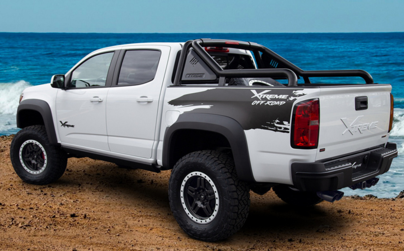 autos, cars, ford, hp, news, ram, chevrolet, chevrolet colorado, engine swaps, new cars, trucks, this 750 hp 2022 sve chevy colorado xtreme can put ram trxs and ford raptors back in the history books