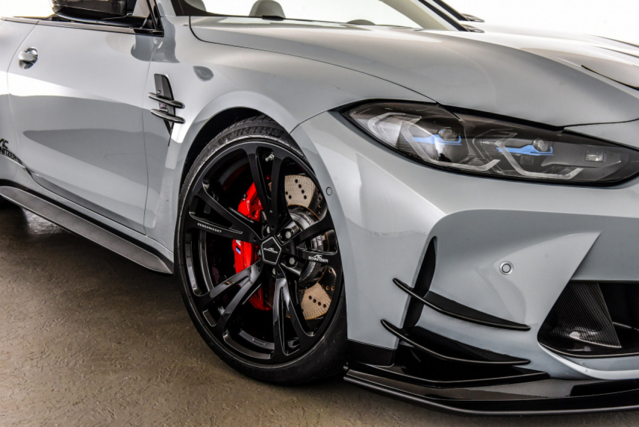 autos, bmw, cars, hp, news, ram, ac schnitzer, bmw m4, tuning, bmw m4 convertible tuned by ac schnitzer gets up to 602 hp and more visual drama