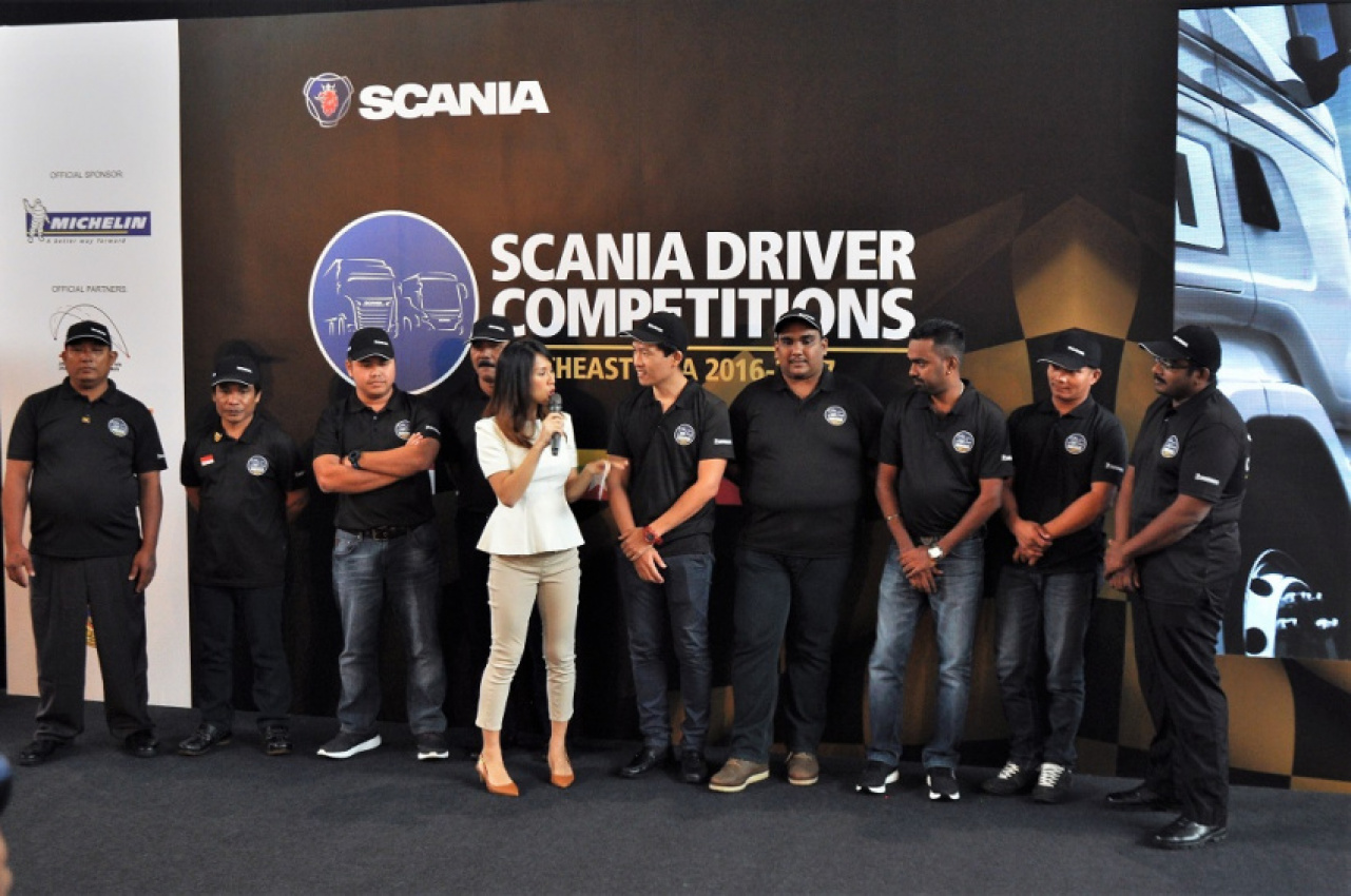 autos, car brands, cars, driver competition, scania, trucks, malaysians win scania driver competitions southeast asia 2016/17