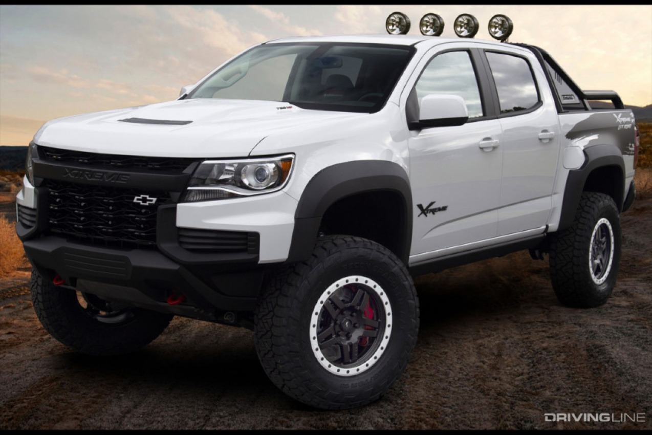 autos, cars, domestic, hp, return of the xtreme: this 750hp chevy colorado zr2 is a limited production trx-fighter