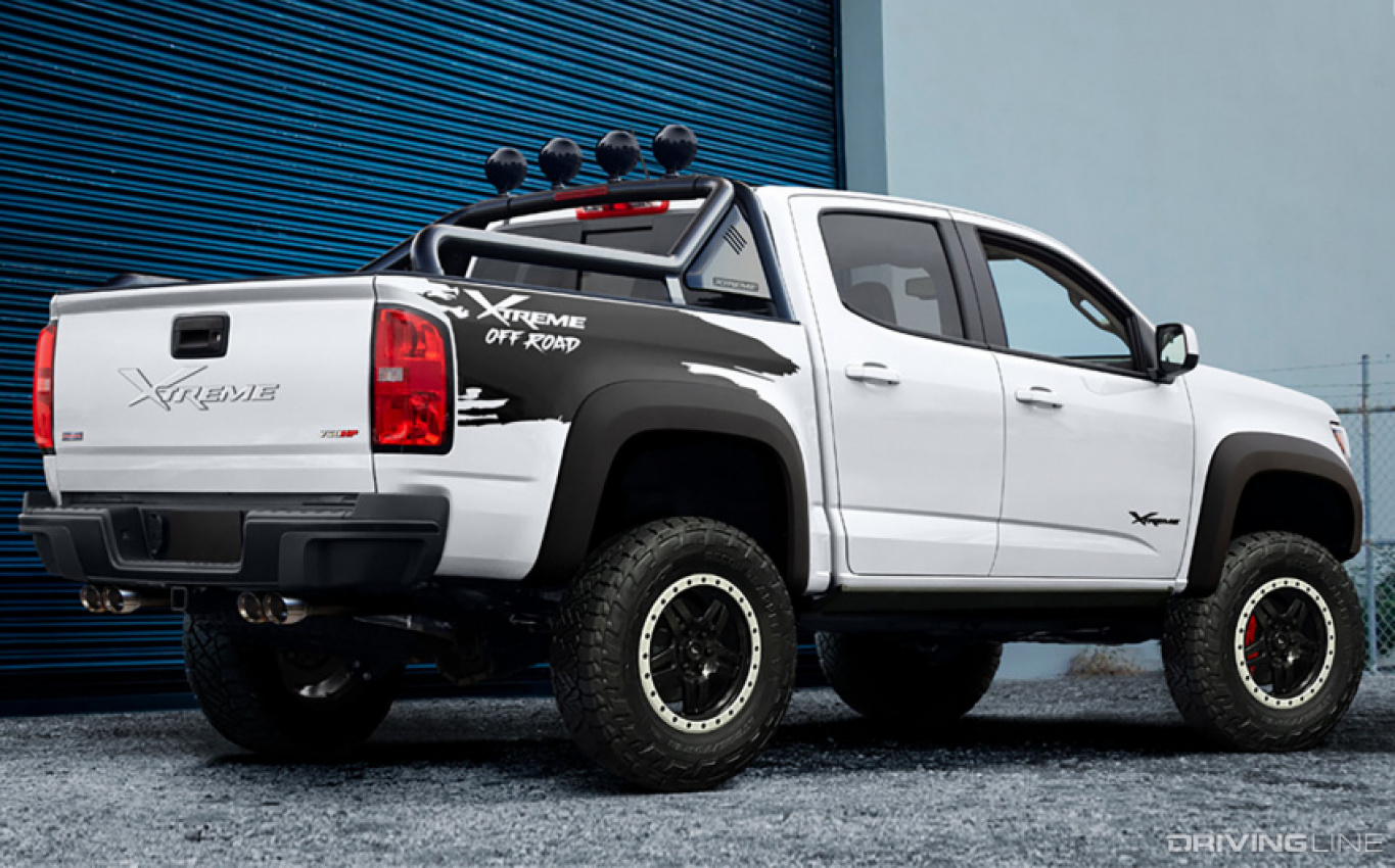 autos, cars, domestic, hp, return of the xtreme: this 750hp chevy colorado zr2 is a limited production trx-fighter