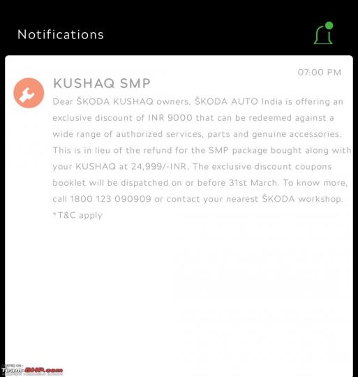 autos, cars, indian, kushaq, scoops & rumours, skoda, skoda kushaq, early-bird skoda kushaq owners offered rs 9k discount on smp