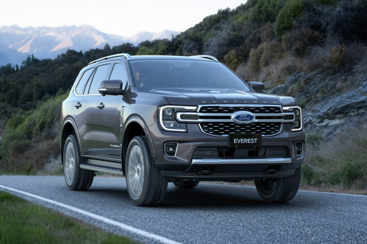 autos, car news, cars, ford, news, 4x4, ford everest, four-wheel drive, 2022 ford everest revealed for new generation