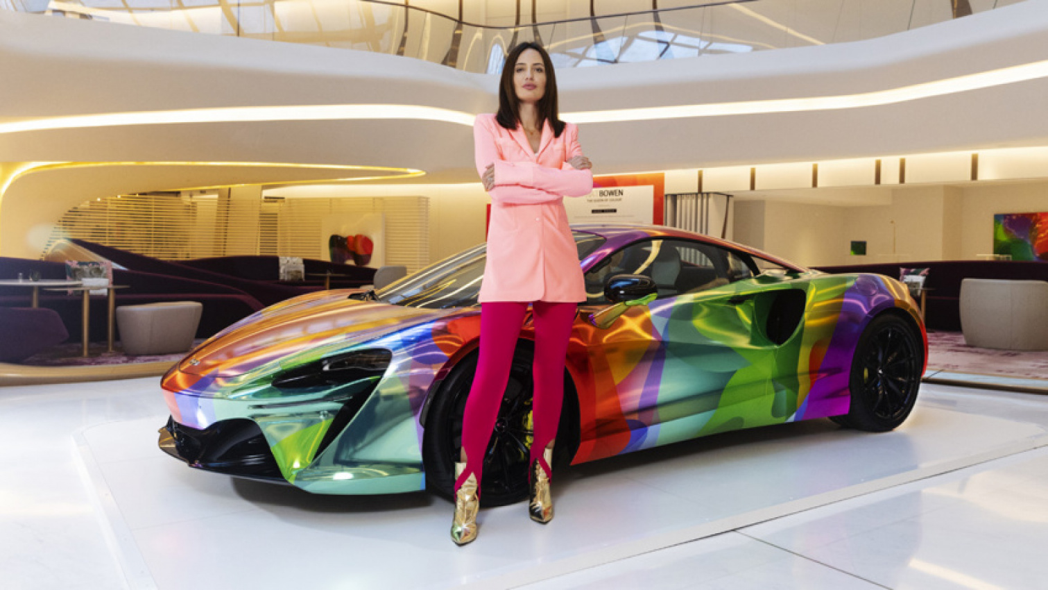 autos, cars, mclaren, supercars, this swirly mclaren artura is lovely, but is it art?