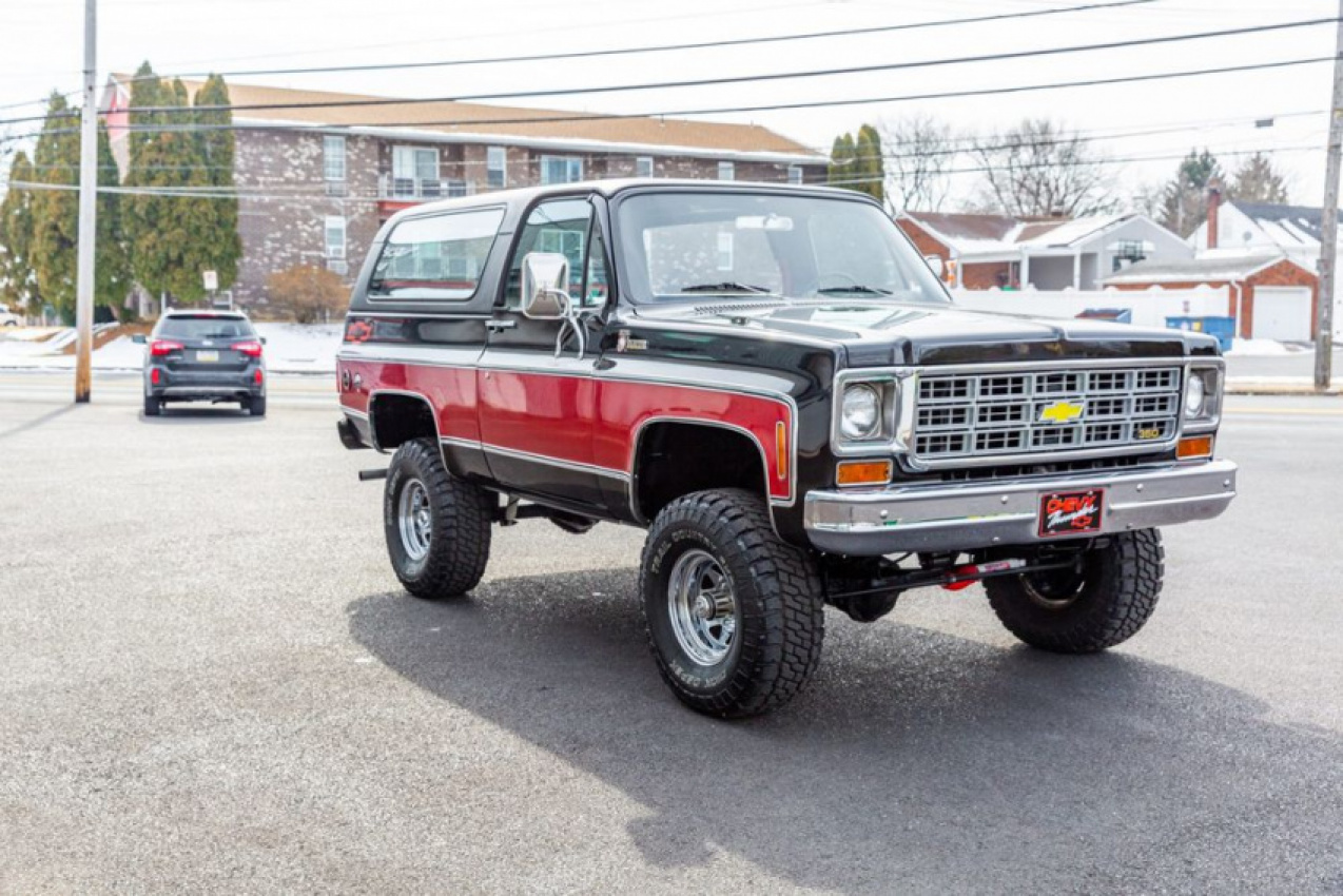 autos, cars, chevrolet, news, 1975 chevrolet k5 blazer is our bring a trailer auction pick of the day
