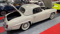 autos, cars, mercedes-benz, mercedes, this 1957 mercedes 190 sl is undergoing a yearlong restoration