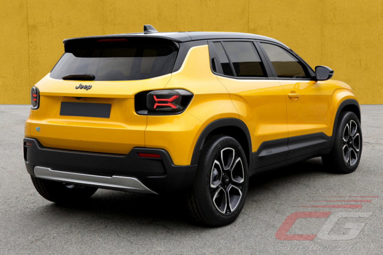 autos, cars, jeep, electric vehicles (ev), jeep corporate, news, jeep reveals first images of first-ever ev