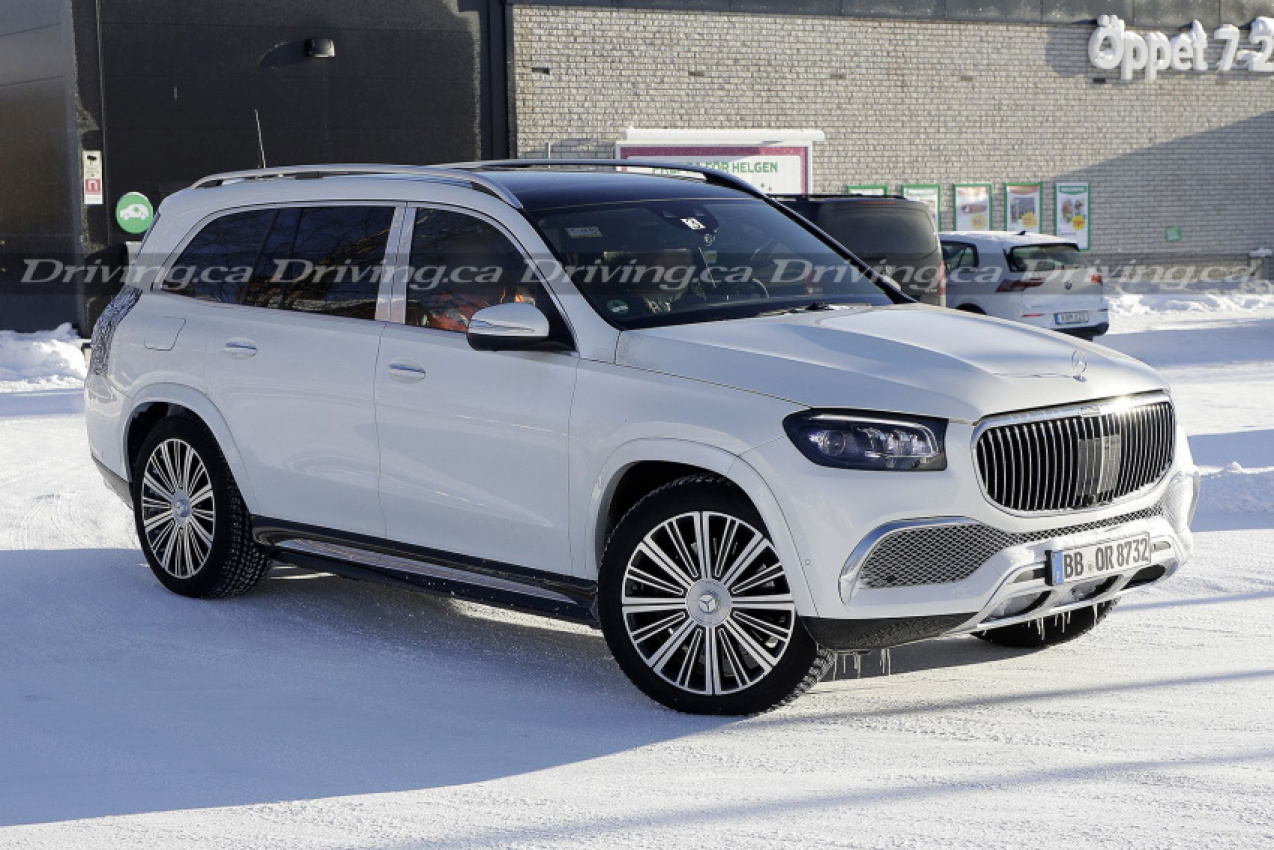 autos, cars, luxury, maybach, mercedes-benz, mercedes, spied! the mercedes-maybach gls gets a mid-cycle refresh