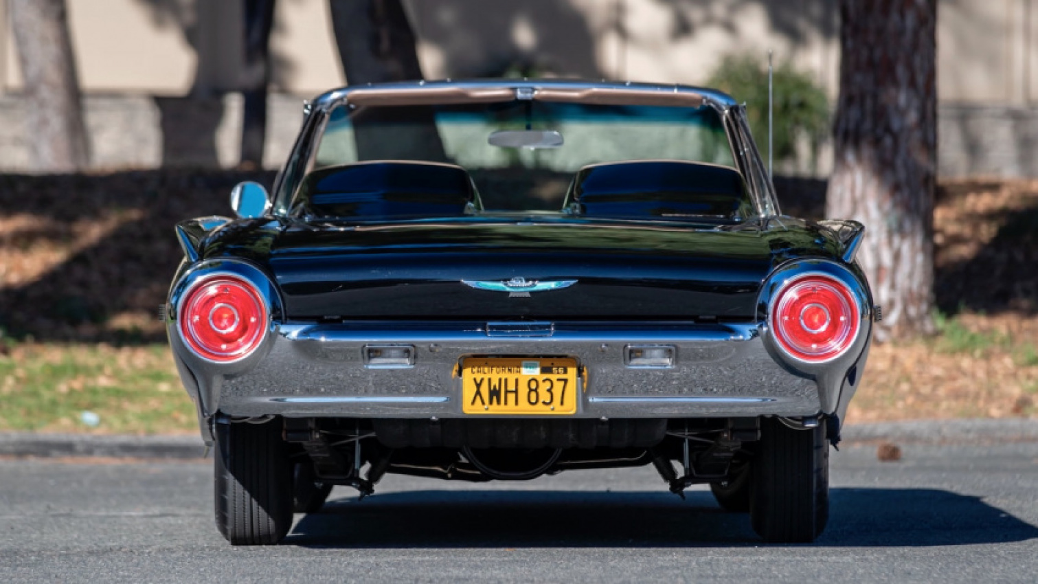 autos, cars, ford, hp, news, auction, classics, ford thunderbird, used cars, rare 390 hp m-code roadster is a 1962 ford thunderbird with talons