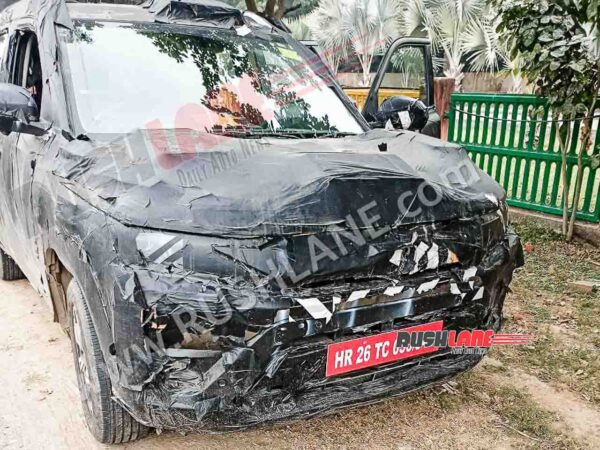 android, cars, reviews, android, 2022 maruti brezza spied with new camo – to get 6 airbags