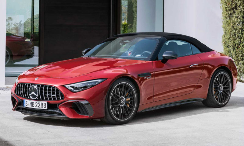 autos, cars, mercedes-benz, mg, new models, amg, hybrid, mercedes, mercedes sl, mercedes sl 43, mercedes sl 55, mercedes sl 63, mercedes-amg, entry-level four-banger mercedes-amg sl 43 reportedly in the works