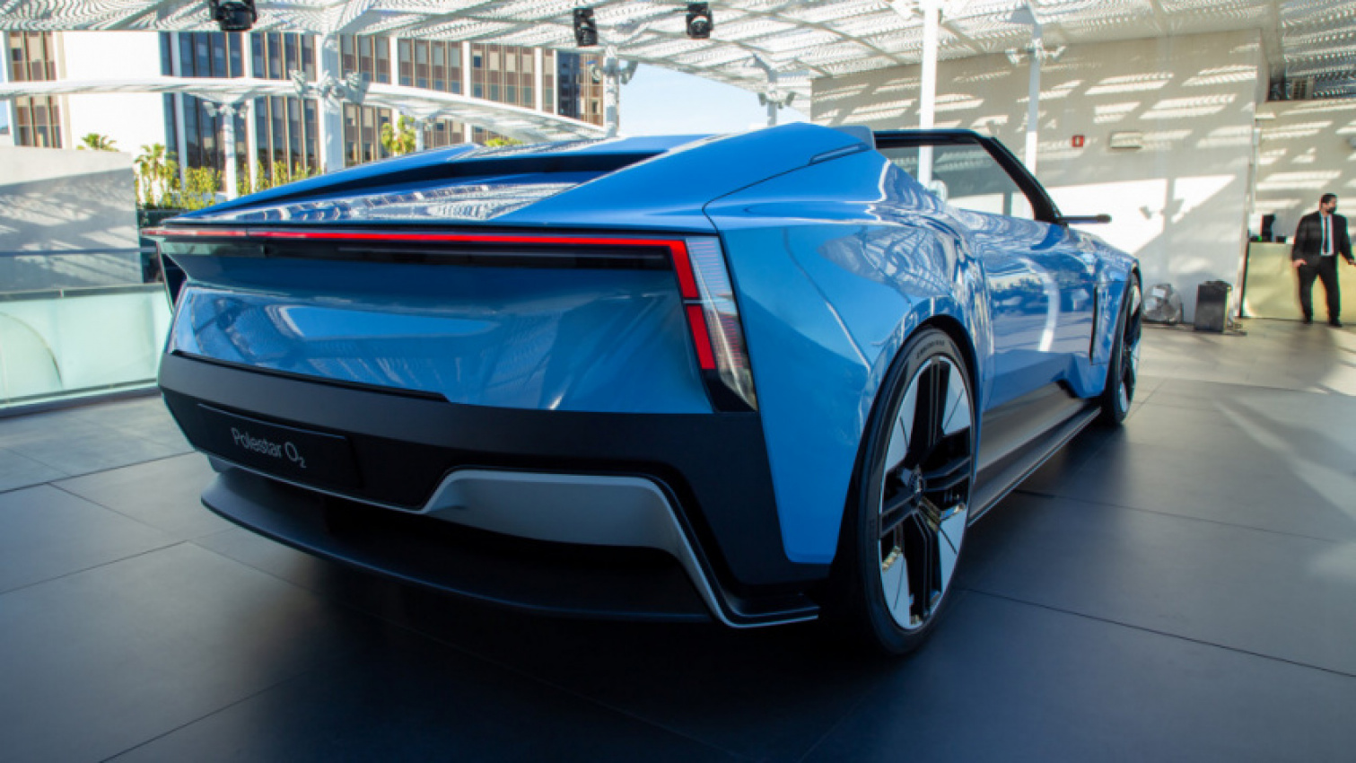 autos, cars, polestar, concept cars, convertibles, electric cars, polestar news, sports cars, polestar o2 concept blows the top off for electric cars