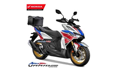 article, autos, cars, honda, rendered: honda vario 160 gets an africa twin makeover