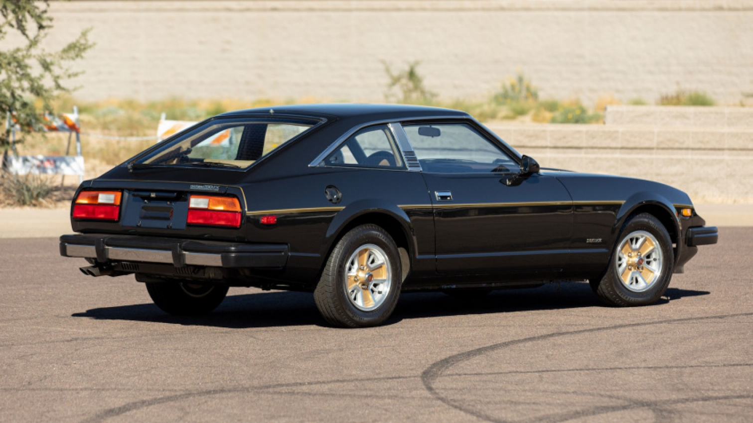 autos, cars, datsun, news, strike black gold with this black, slightly less-gold datsun 280zx prototype