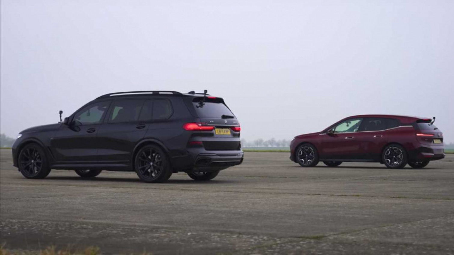 autos, bmw, cars, bmw ix battles x7 m50i in drag race that pits the past against the future