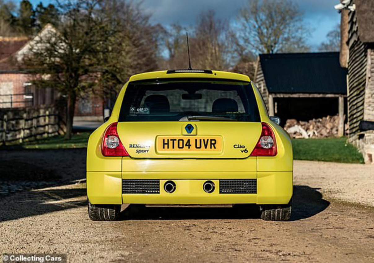 autos, cars, renault, that's a lot of money for a renault clio! early 2000s hot hatch with just 17,000 miles on the clock sells for a world record £90,000