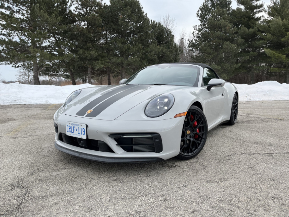 autos, cars, porsche, reviews, android, luxury, performance, android, review: 2022 porsche 911 carrera 4 gts cabriolet
