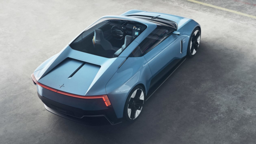 autos, cars, polestar, polestar o2 revealed as all-electric roadster concept