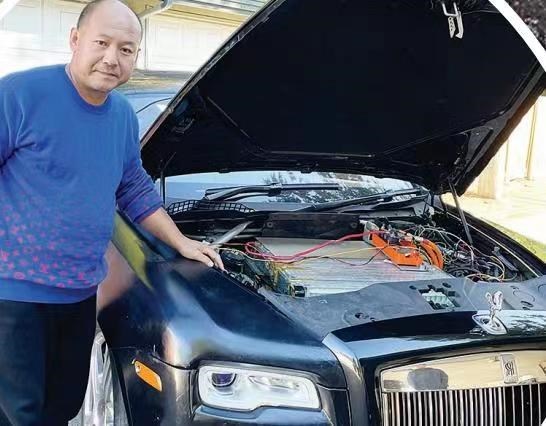 autos, cars, rolls-royce, car, cars, driven, driven nz, electric cars, motoring, new zealand, news, nz, world, rolls-royce wraith electromod project costs businessman more than money