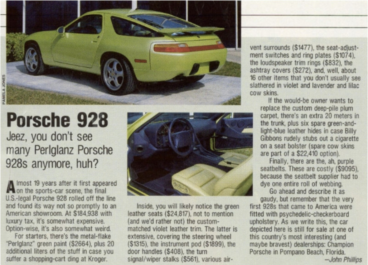 autos, cars, news, porsche, classics, porsche 928, used cars, the world’s most expensive porsche 928 gts is returning to the u.s.