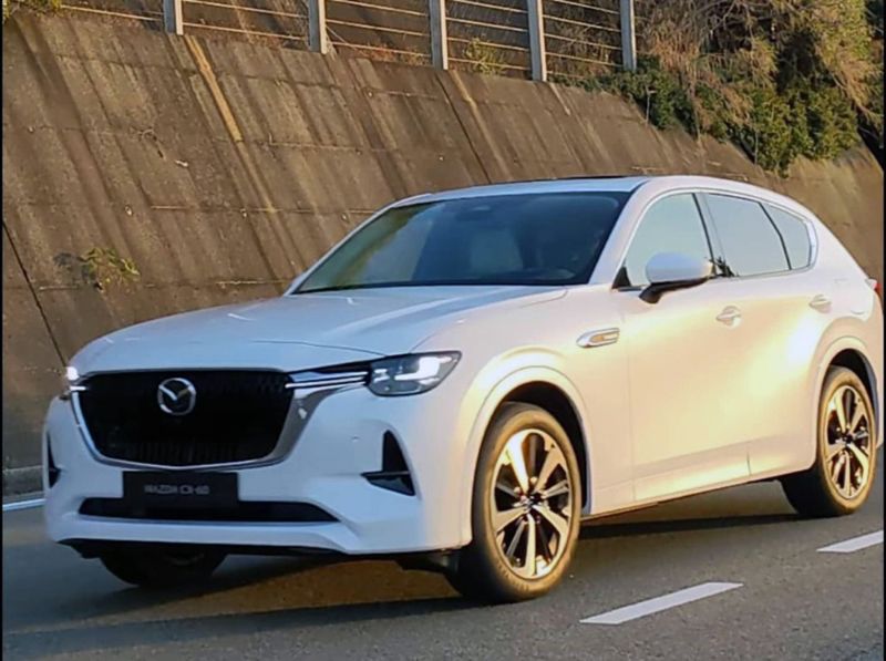autos, cars, mazda, there's something special about mazda's white - rwd cx-60 phev teased again ahead of 8-mar debut