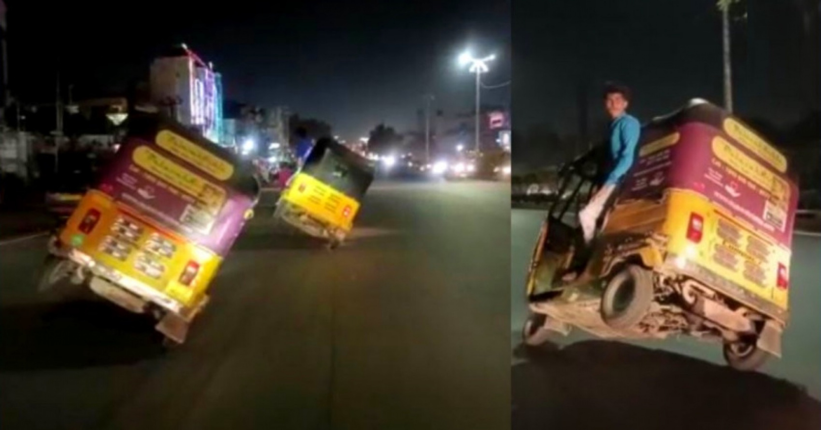 acer, autos, cars, autorickshaw drag racing is a real thing in hyderabad; police arrest the racers