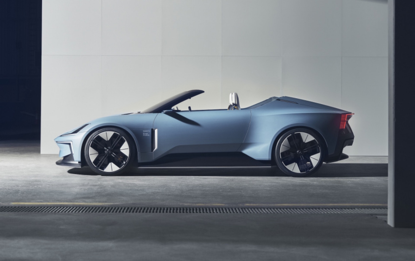 autos, cars, polestar, polestar o2 convertible sports car concept revealed