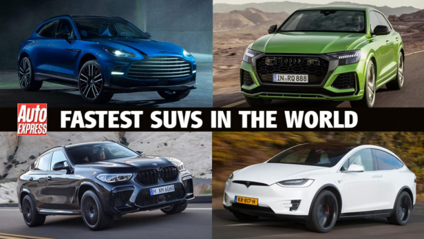 autos, best cars, cars, electric cars, performance cars, suvs, fastest suvs in the world 2022