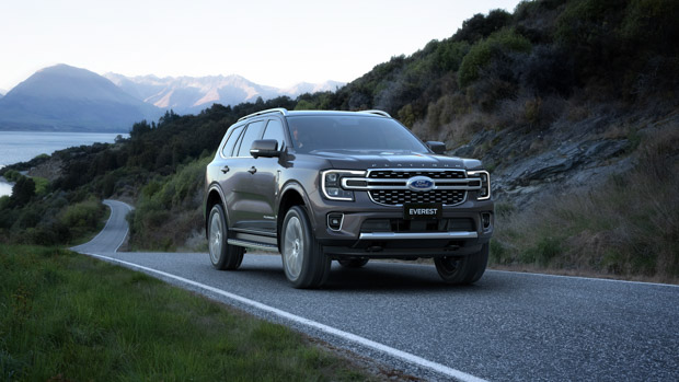autos, cars, ford, reviews, toyota, ford everest, fortuner, ford everest 2023: 3.5-tonne towing capacity now beats prado, fortuner and pajero sport