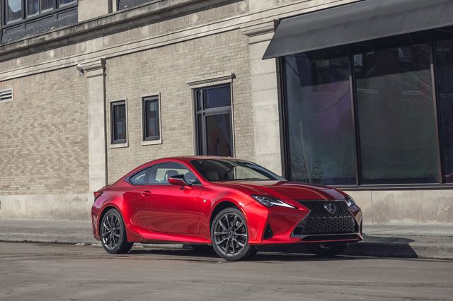 android, autos, cars, lexus, reviews, android, tested: 2022 lexus rc350 f sport awd is off the pace yet still has appeal