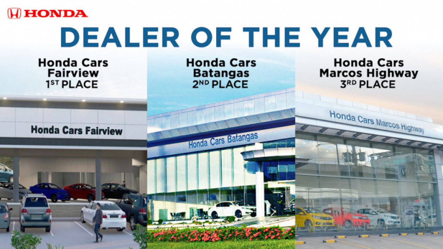 autos, cars, honda, dealerships, honda corporate, news, honda cars fairview is awarded 2021 dealer of the year