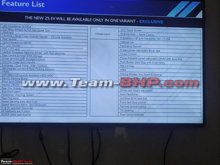 autos, cars, mg, indian, mg zs, mg zs ev, scoops & rumours, zs ev, mg zs ev facelift features leaked