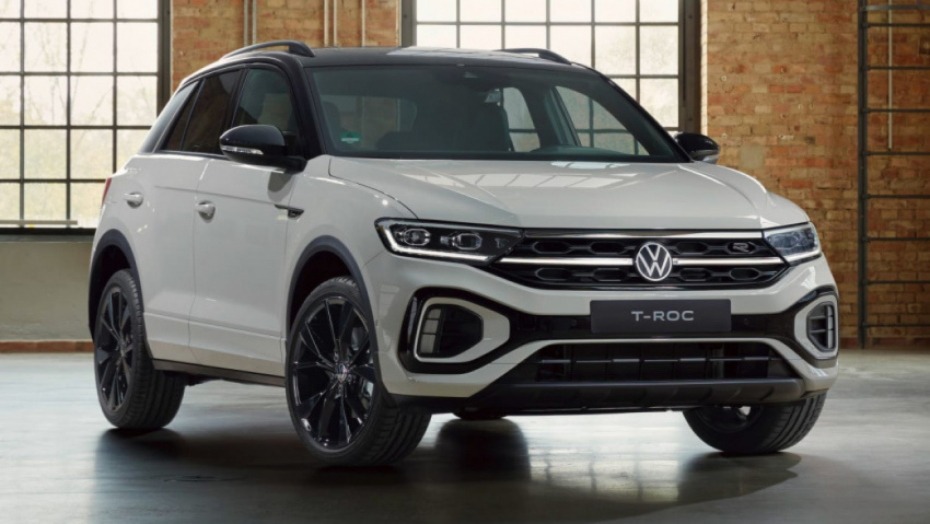 autos, cars, volkswagen, small suvs, refreshed volkswagen t-roc goes on sale from £25,000