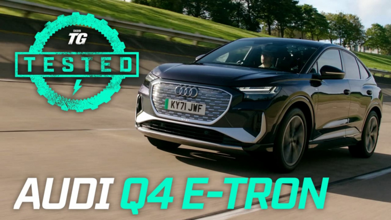 audi, autos, cars, electric, audi q4, top gear tested: the audi q4 e-tron