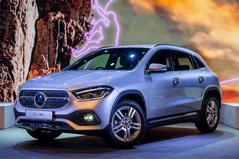 autos, cars, mercedes-benz, news, mercedes, mercedes-benz gla ckd updated for 2022 in malaysia – lane keep assist now standard