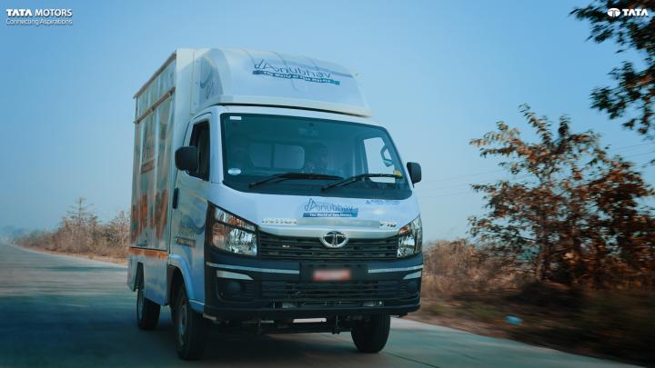 autos, cars, dealerships & showrooms, indian, industry & policy, tata, tata motors introduces 'anubhav' mobile showrooms