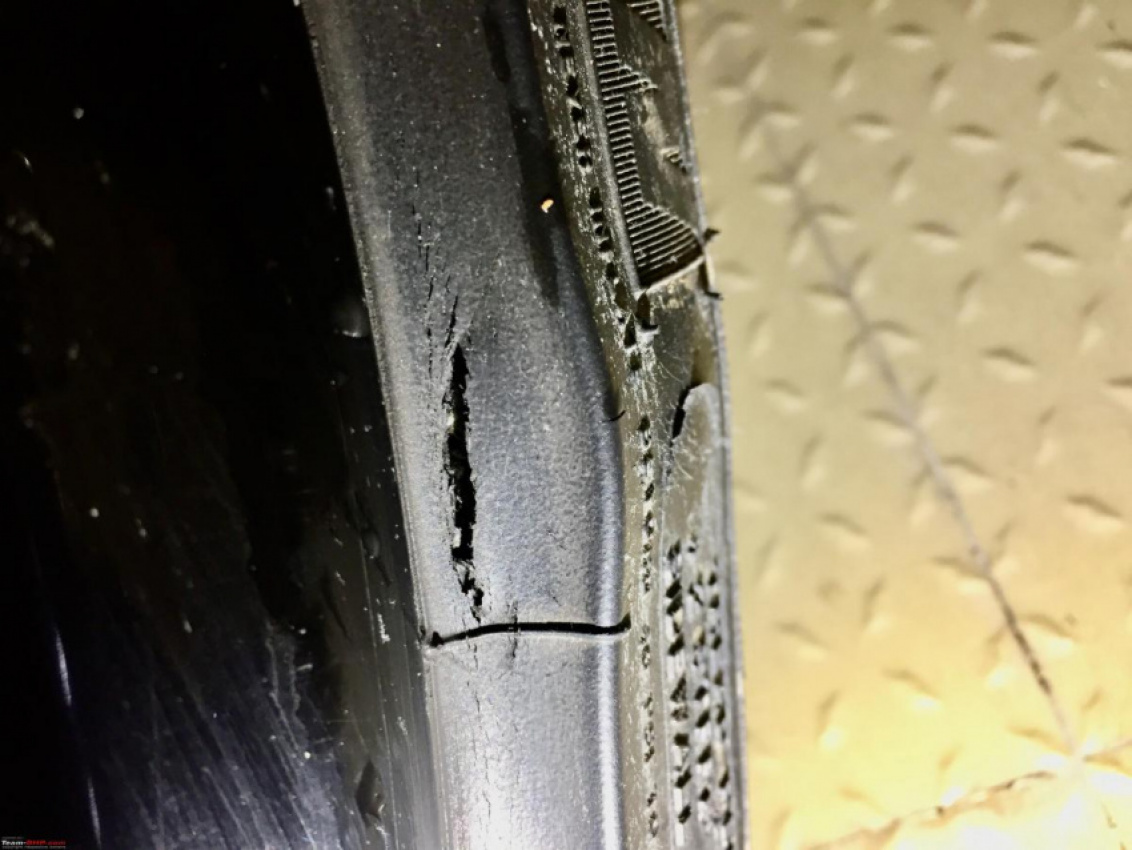 autos, cars, porsche, indian, member content, porsche 911, tyre cut, tyre replacement, tyres, tyre cut on my porsche 911; should i replace the tyre or not