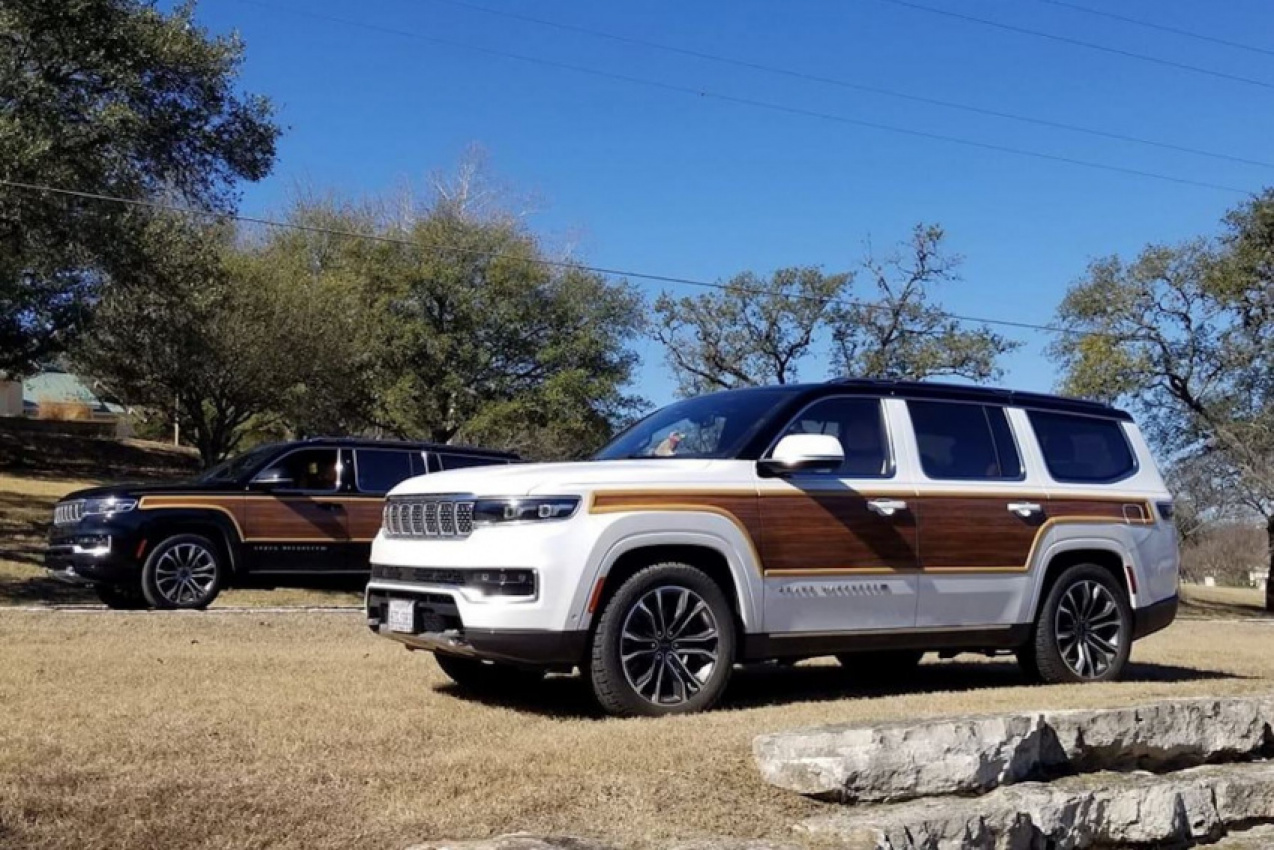 autos, cars, jeep, texas firm will make wood panels for 2022 jeep wagoneer