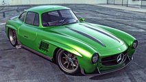 autos, cars, mercedes-benz, mg, mercedes, mercedes rendering mashup blends iconic 300sl with modern-day amg gt r