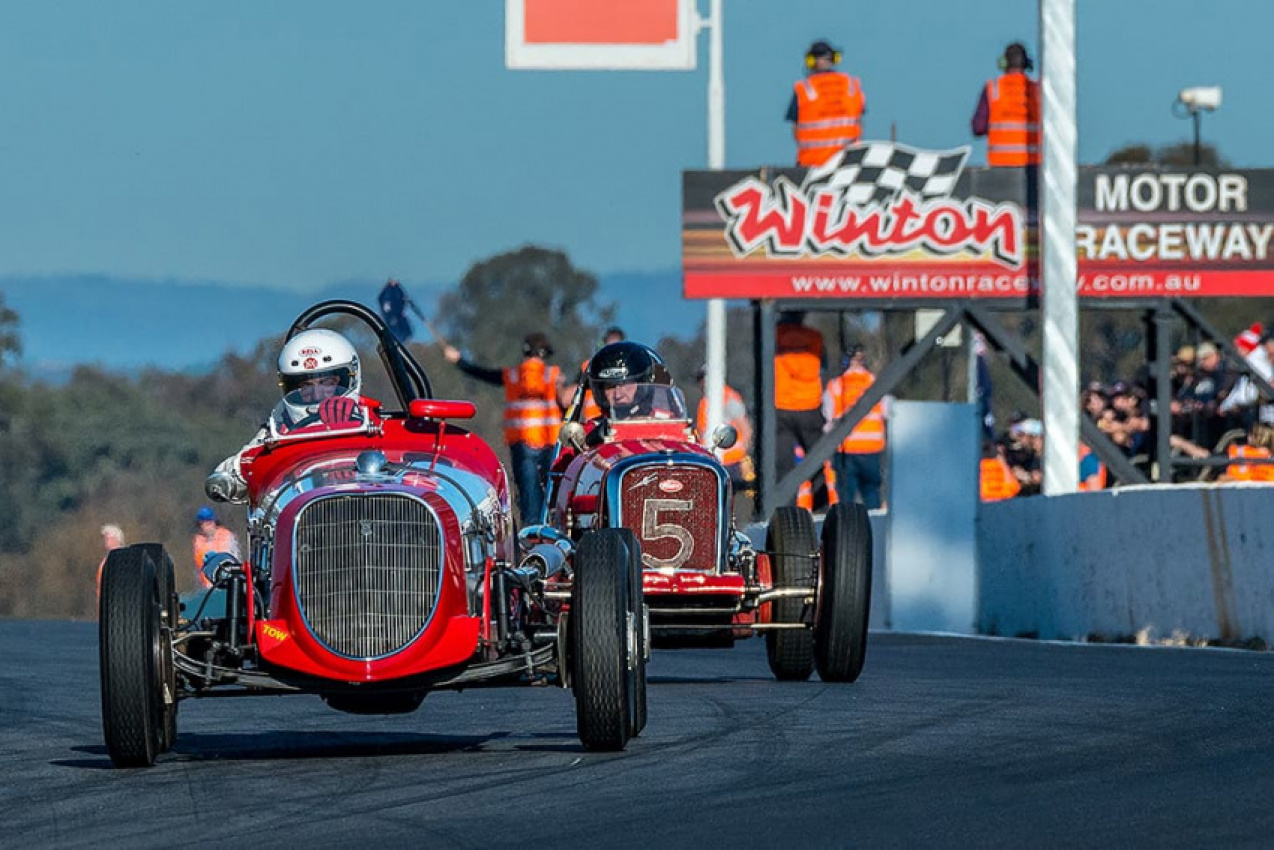 autos, cars, reviews, car news, classic, motorsport, historic winton full steam ahead for 45th year