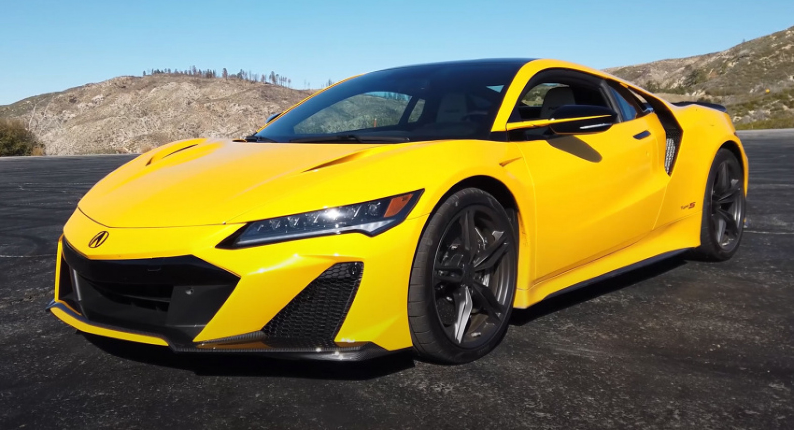 acura, autos, cars, hypercar, news, acura nsx, acura videos, reviews, supercar, video, the acura nsx type s takes a good supercar and makes it even better