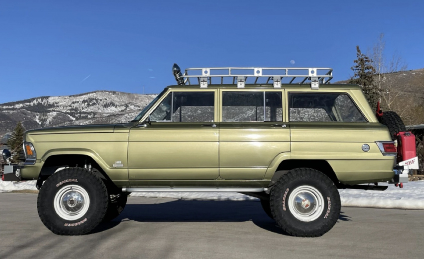 autos, cars, jeep, news, 1970 jeep wagoneer is our bring a trailer auction pick of the day