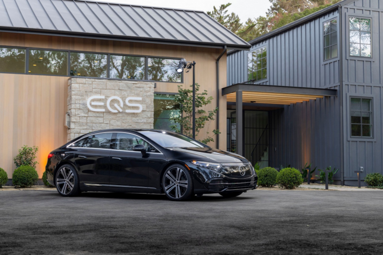 autos, cars, mercedes-benz, news, electric vehicles, mercedes, mercedes eqs, recalls, mercedes eqs hit with another recall, this over over a fire risk