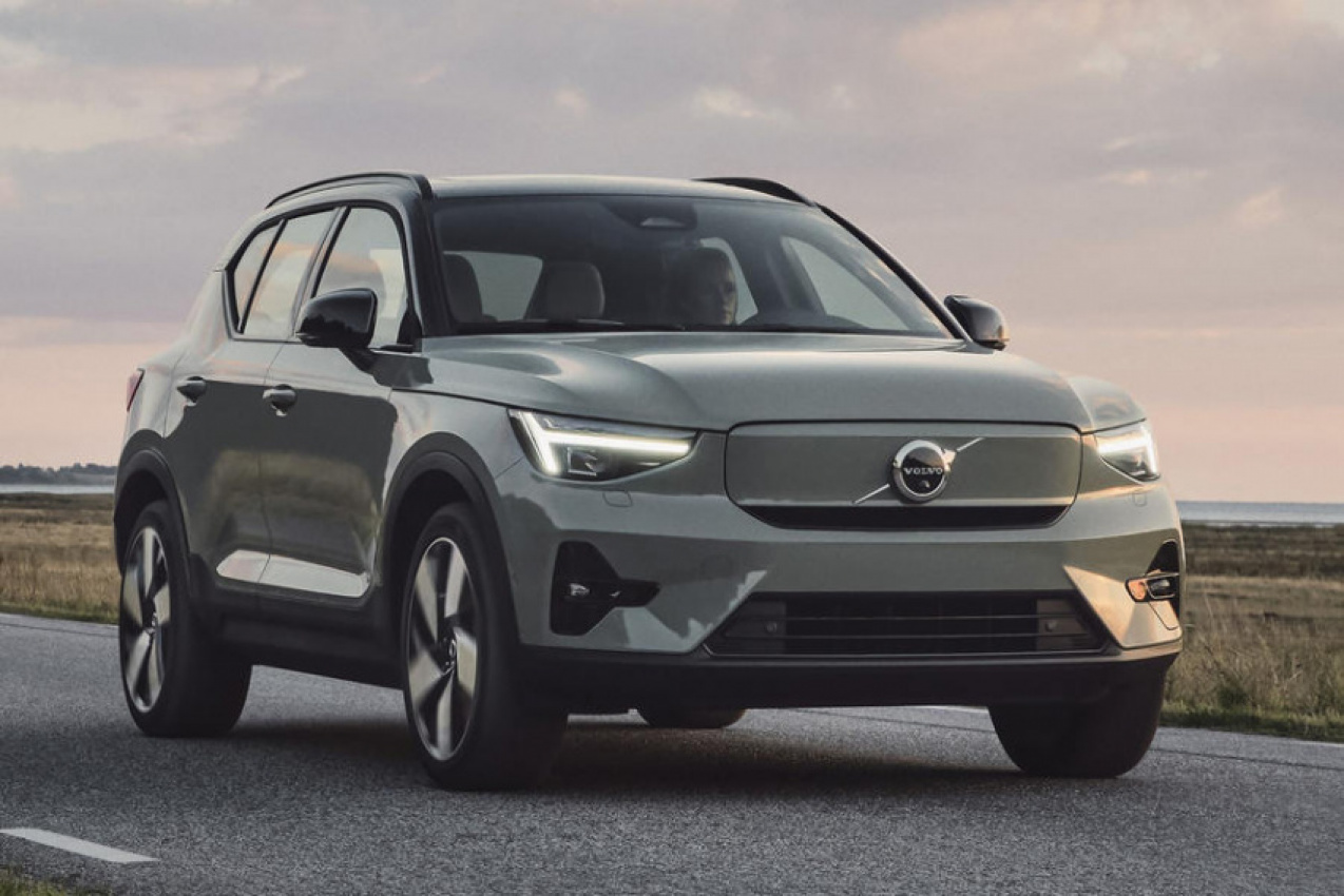 autos, cars, electric vehicle, volvo, car news, new cars, volvo c40 recharge, volvo updates xc40 recharge design, adds single-motor c40