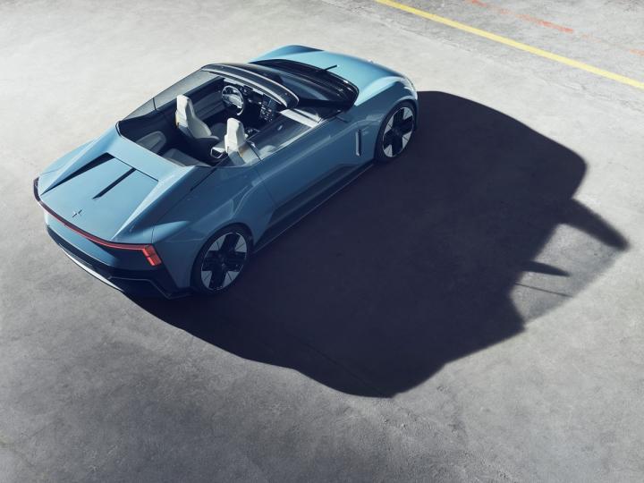 autos, cars, polestar, concept, electric supercar, indian, international, launches & updates, volvo, polestar o2 electric roadster concept unveiled