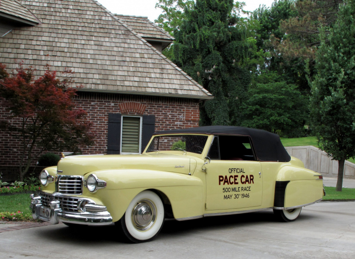 autos, cars, classic cars, lincoln, 1946 lincoln continental, 1946 lincoln continental cabriolet indy 500 pace car, lincoln continental, 1946 lincoln continental cabriolet indy 500 pace car