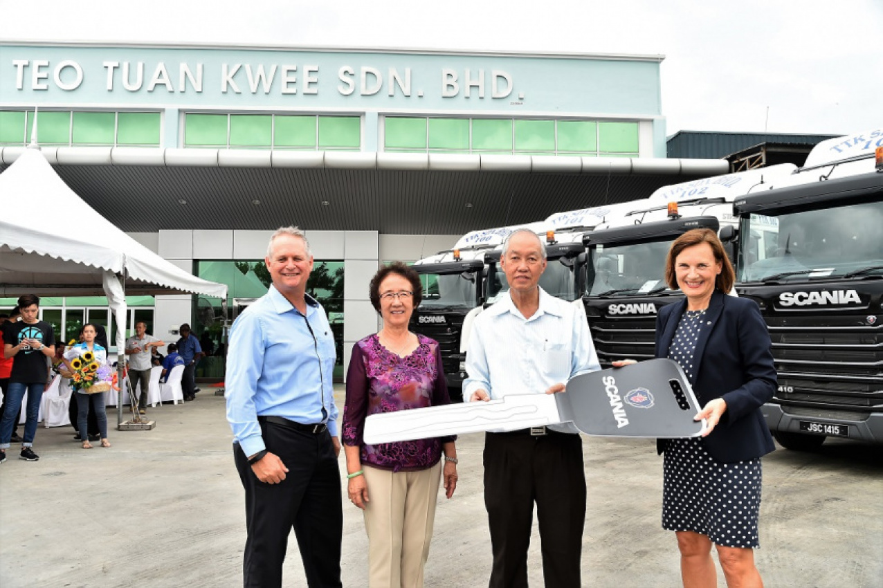autos, car brands, cars, scania, scania delivers on massive truck order