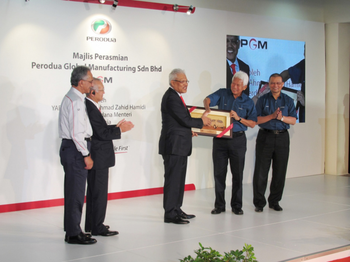 Image Perodua Global Manufacturing Sdn Bhd Official Opening 164651252490285 