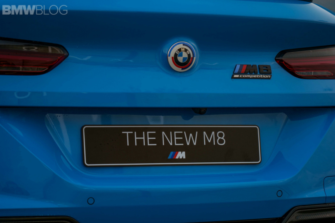 autos, bmw, cars, bmw m8, bmw m8 facelift, bmw m8 lci, the amelia: 2023 bmw m8 competition shows the new m badge